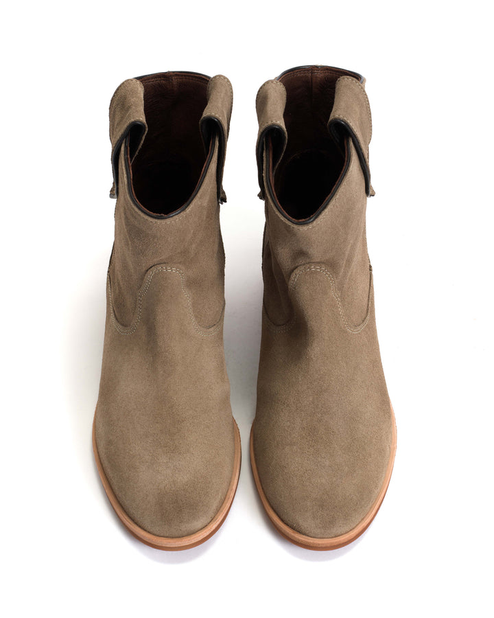 Anonymous Copenhagen Monja Calf Suede Mushroom
