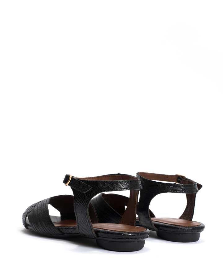 Anonymous Copenhagen Niabi 10 Calf Lizard Black