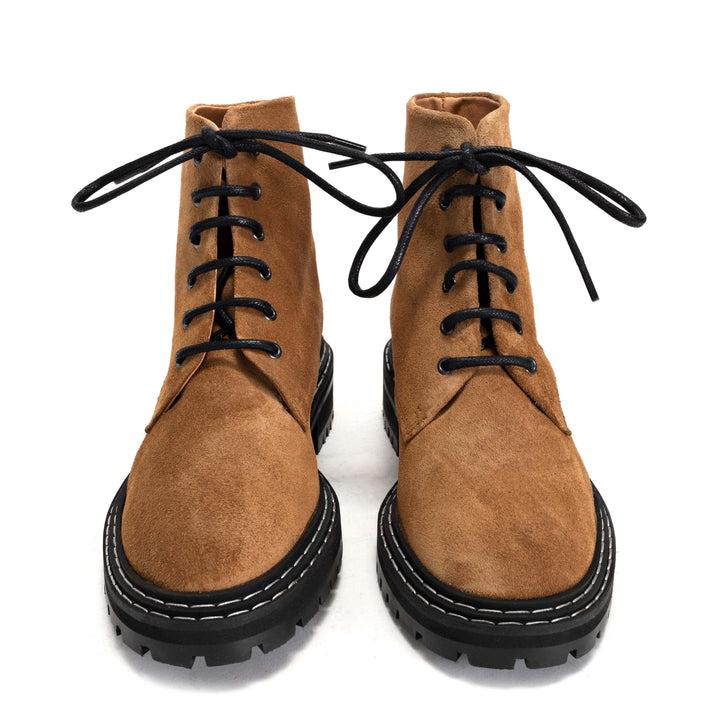 Anonymous Copenhagen Niobe Calf Suede Bamboo Brown