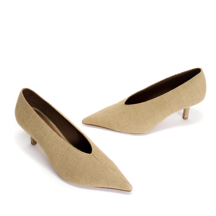 Anonymous Copenhagen Phia 55 Pin Raffia Natural