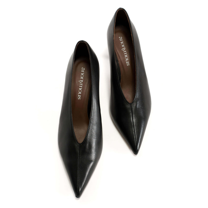 Anonymous Copenhagen Phia 55 Pin Shiny Lamb Black