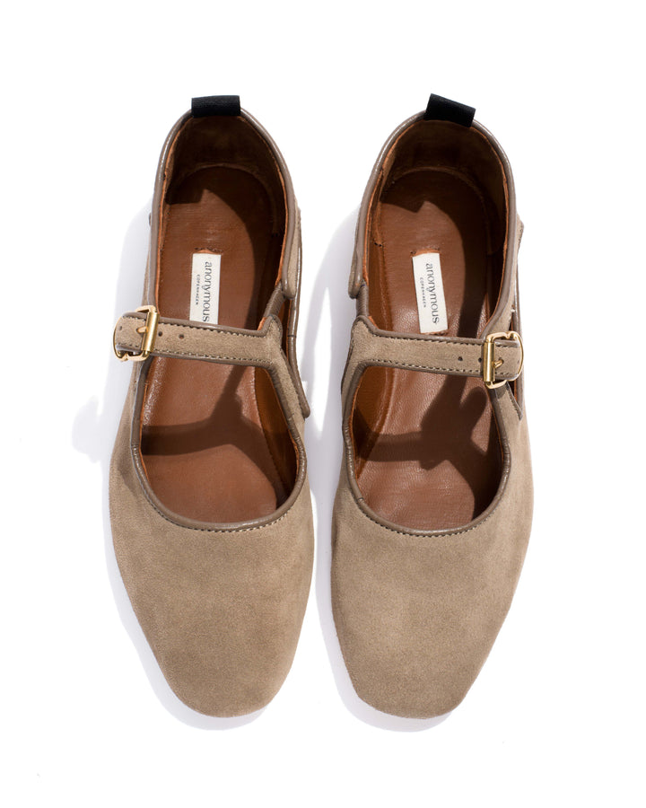 Anonymous Copenhagen Praise Calf Suede Mushroom