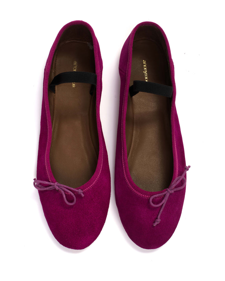 Anonymous Copenhagen Rhina Calf Suede Raspberry