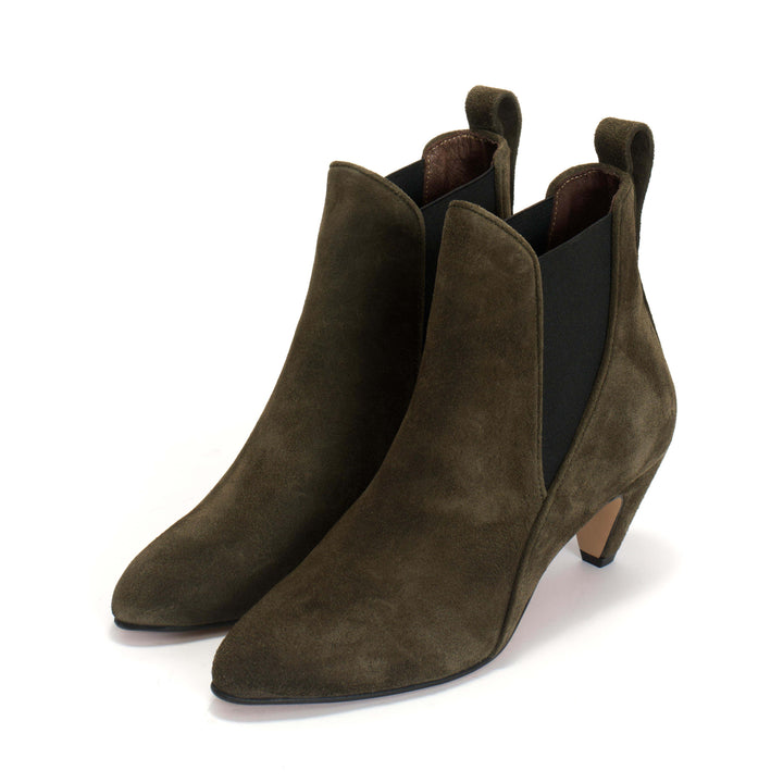 Anonymous Copenhagen Rikley Calf Suede Moss Green