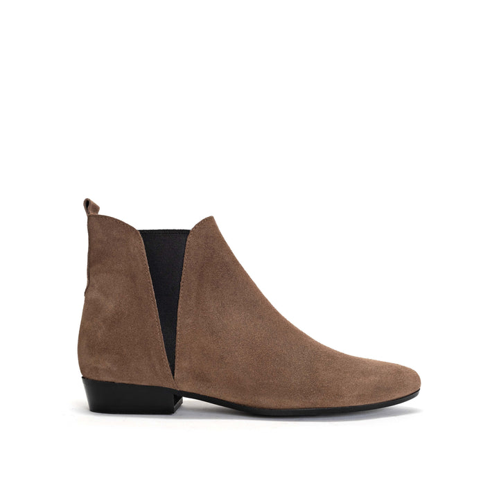anonymous copenhagen Rita Calf Suede Dark Taupe