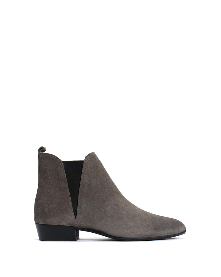 anonymous copenhagen Rita Calf Suede Shark grey