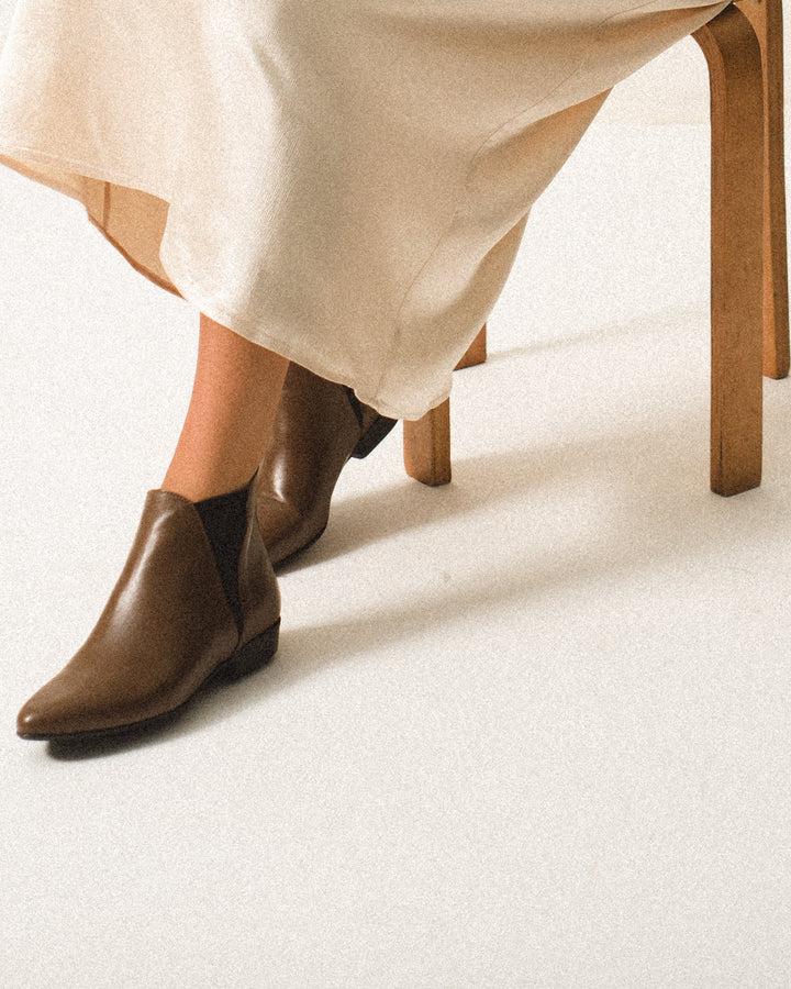 Anonymous Copenhagen Rita Soft Calf Dark Taupe