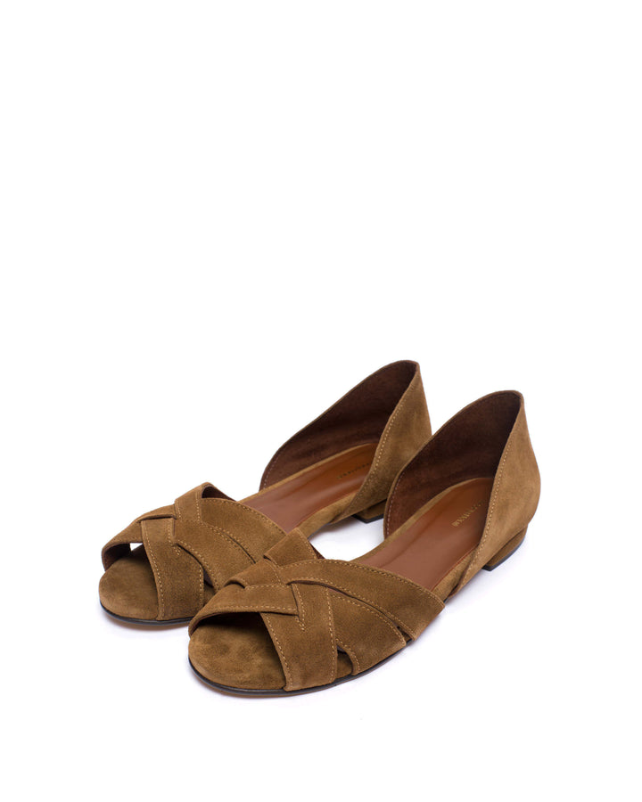 Anonymous Copenhagen Sanni 20 Calf Suede Cinnamon