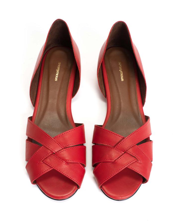 Anonymous Copenhagen Sanni 20 Soft Calf Ruby Red