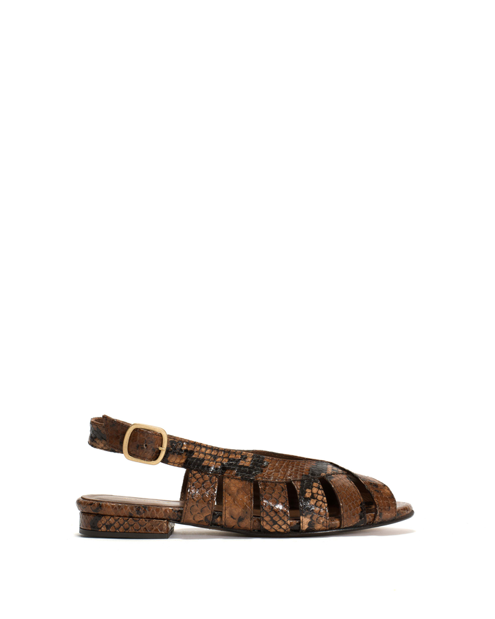 anonymous copenhagen Sophie 20 Snake calf Hazelnut