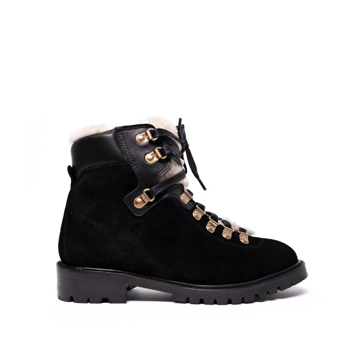 anonymous copenhagen Teddi Calf suede Black