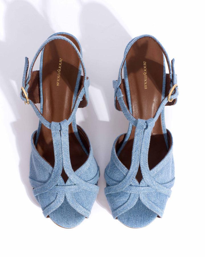 Anonymous Copenhagen Therese 55 Denim Washed Blue