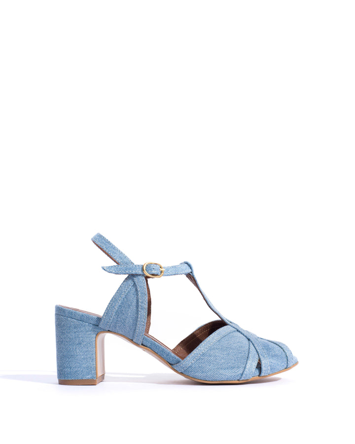 anonymous copenhagen Therese 55 Denim Washed blue