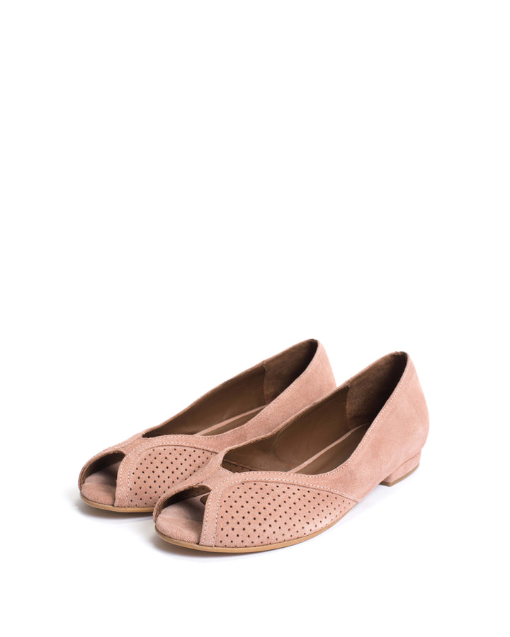 Anonymous Copenhagen Tiffy Calf Suede Burned Rose