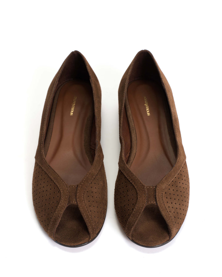 Anonymous Copenhagen Tiffy Calf Suede Coconut