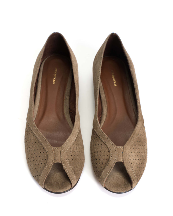 Anonymous Copenhagen Tiffy Calf Suede Mushroom