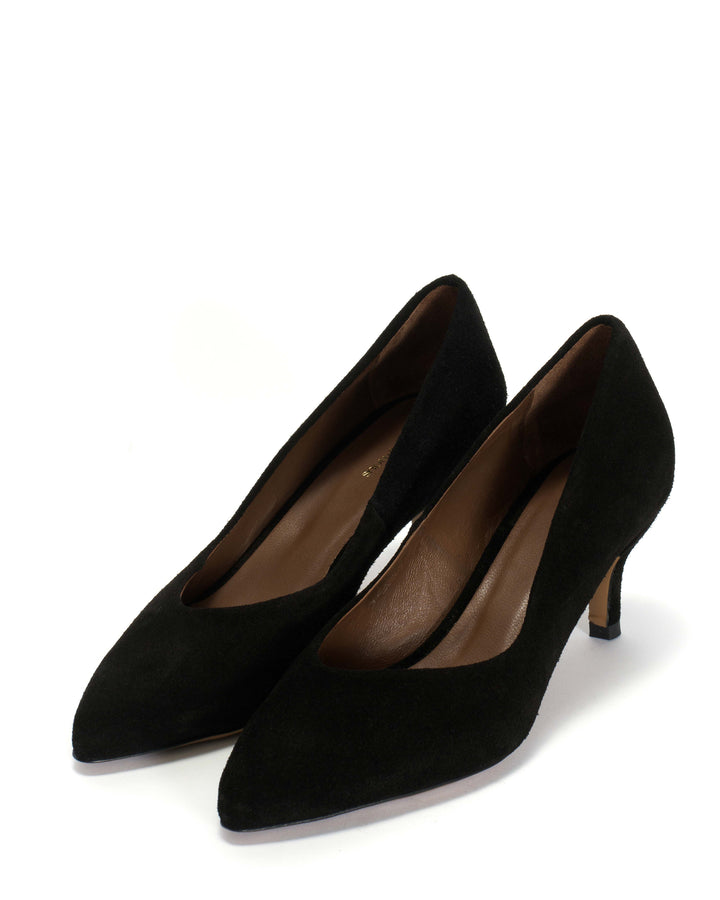 Anonymous Copenhagen Trini 55 Calf Suede Black