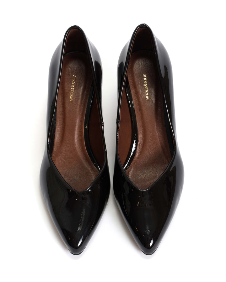 Anonymous Copenhagen Trini 55 Polished Lamb Black