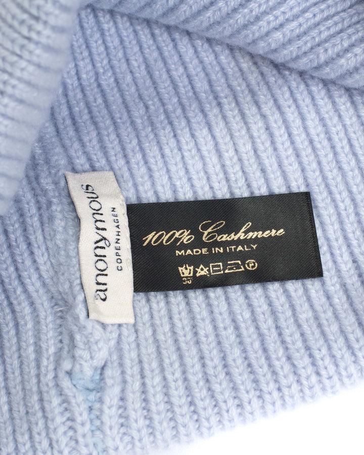 Anonymous Copenhagen Vinni Beanie 100% Cashmere Sky