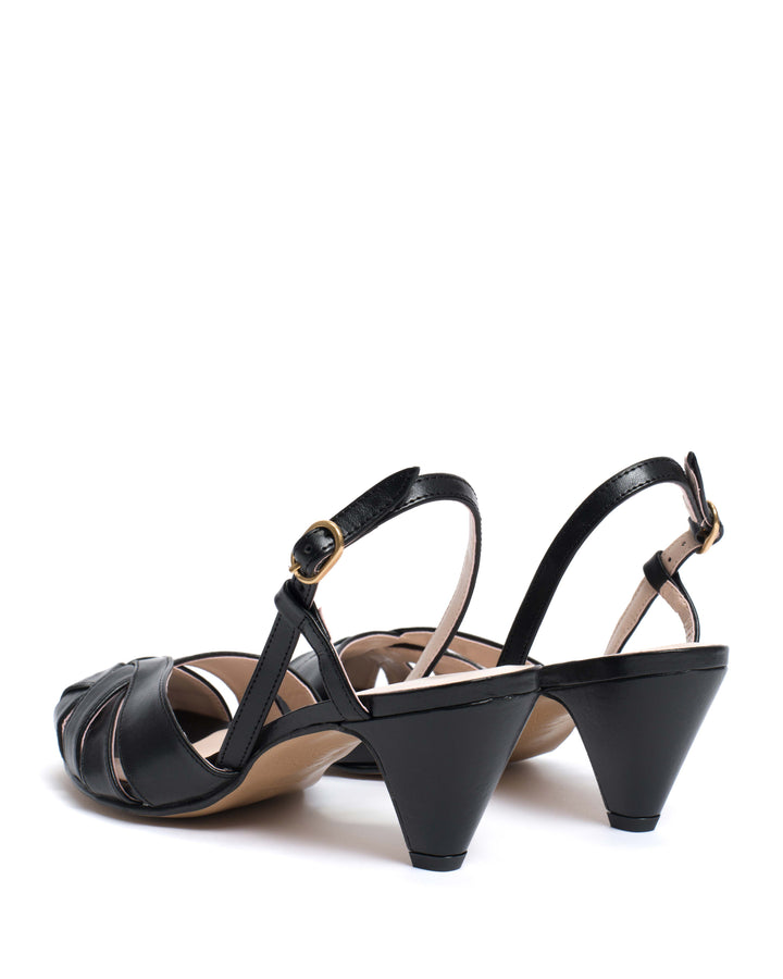 Anonymous Copenhagen Banie 50 Stiletto Soft Vegan Black