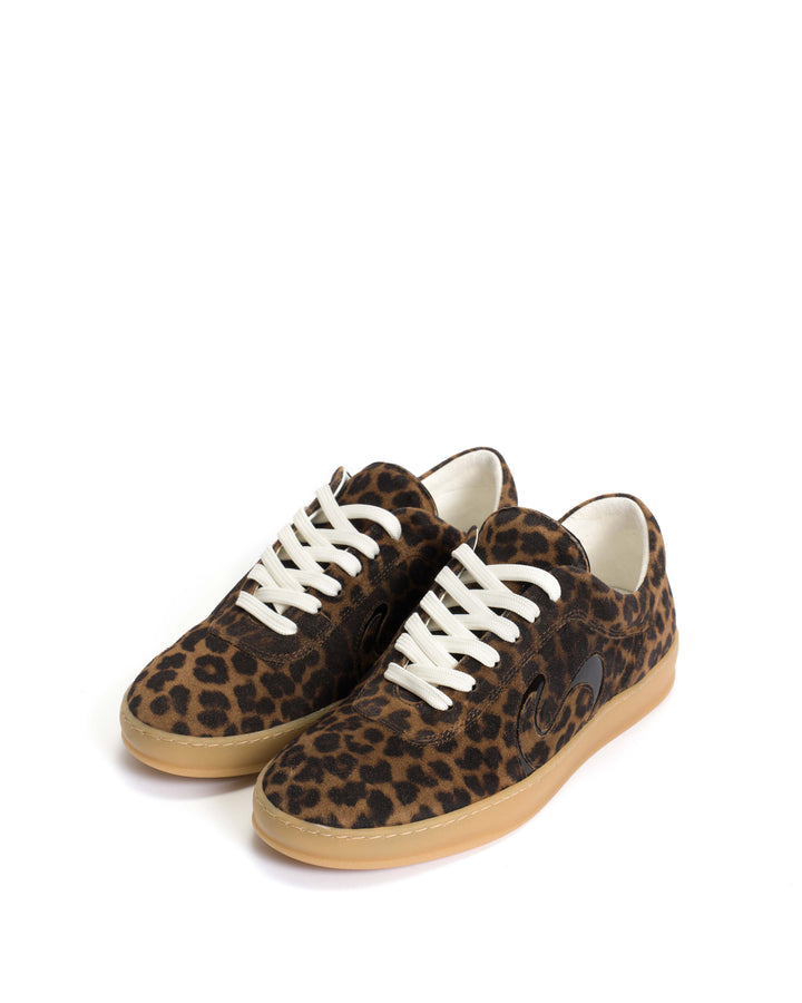 Anonymous Copenhagen Blaire Calf Suede Print U0026 Polished Soft Calf Leopard U0026 Black