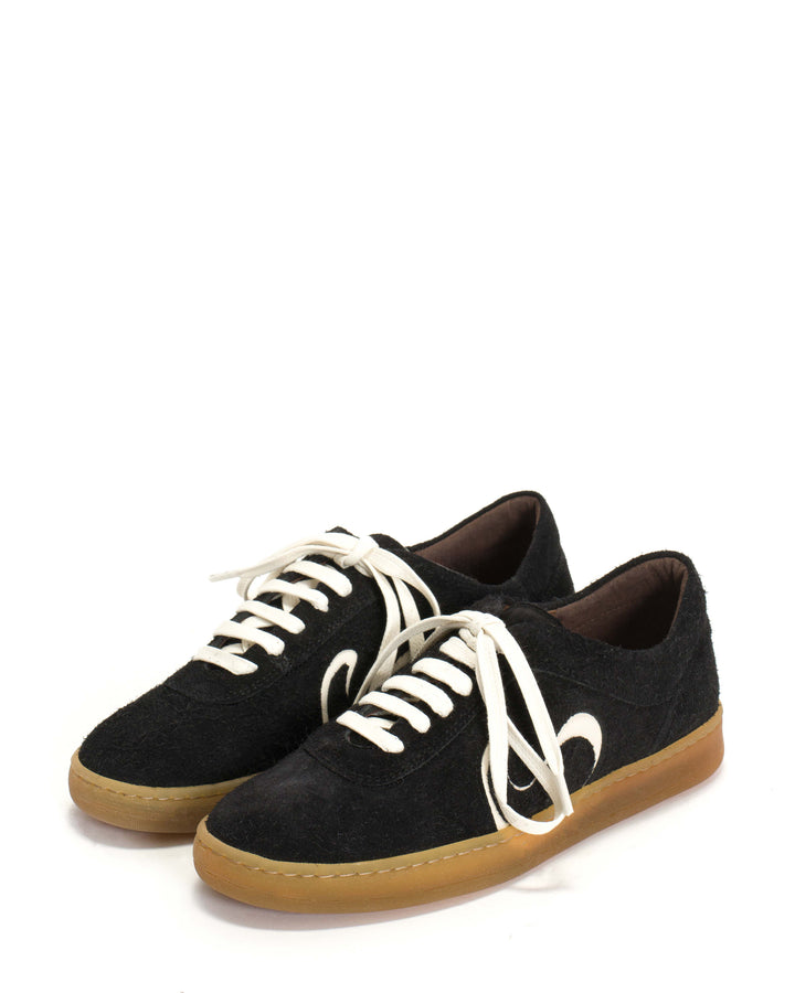Anonymous Copenhagen Blaire Hevea Plushed Calf Suede Black