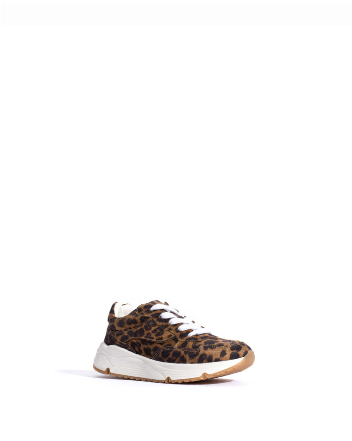 Anonymous Copenhagen Cally Junior Calf Suede Print Leopard