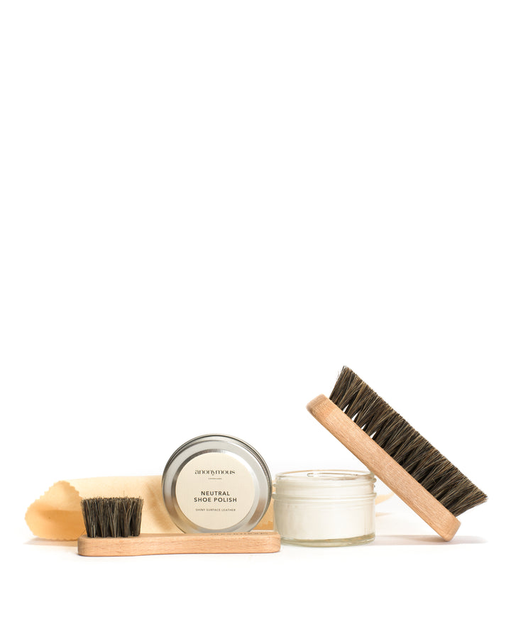 anonymous copenhagen Care kit Shiny surface leather