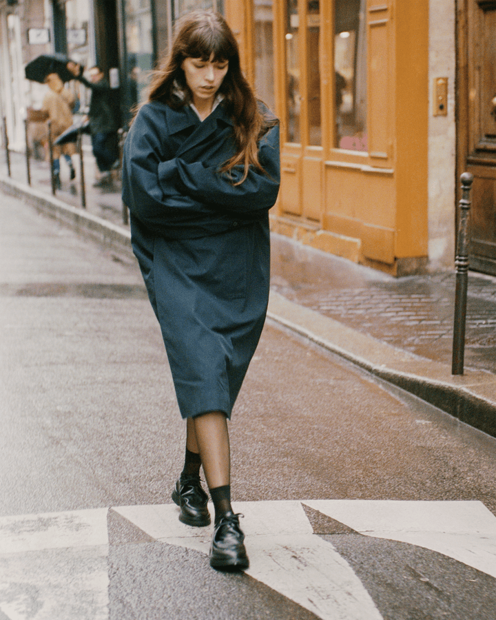 Anonymous Copenhagen Chez Flats Soft Calf Black U0026 Black