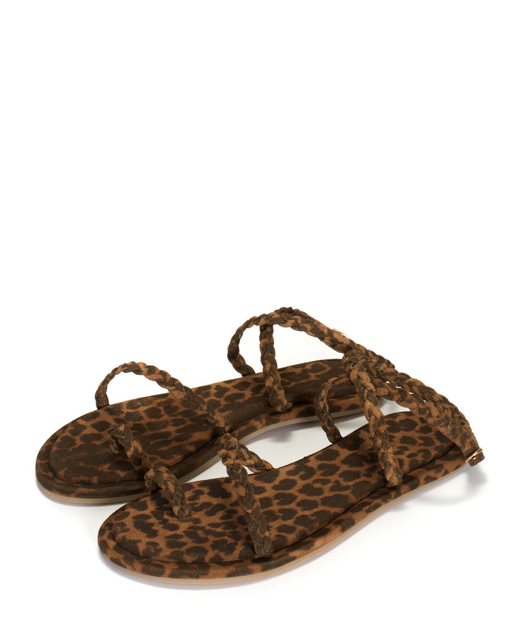Anonymous Copenhagen Cinca 10 Covered Calf Suede Print Leopard