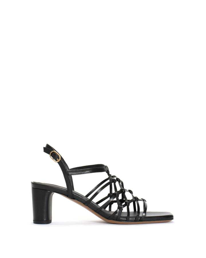 anonymous copenhagen Coco 60 Hand-braided leather Black