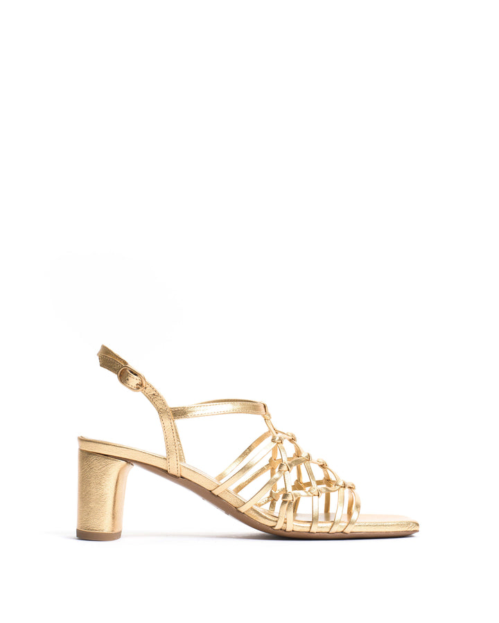 anonymous copenhagen Coco 60 Hand-braided leather Gold