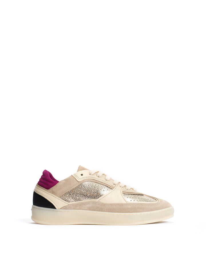 anonymous copenhagen Dabbie Calf suede u0026 mix White sand u0026 champagne mix