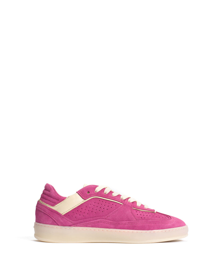 anonymous copenhagen Dabbie Calf suede u0026 sleek leather Raspberry sorbet u0026 white sand