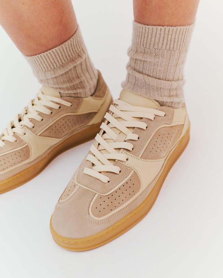 Anonymous Copenhagen Dabbie Calf Suede U0026 Soft Calf Dual U0026 Tri Color White Sand