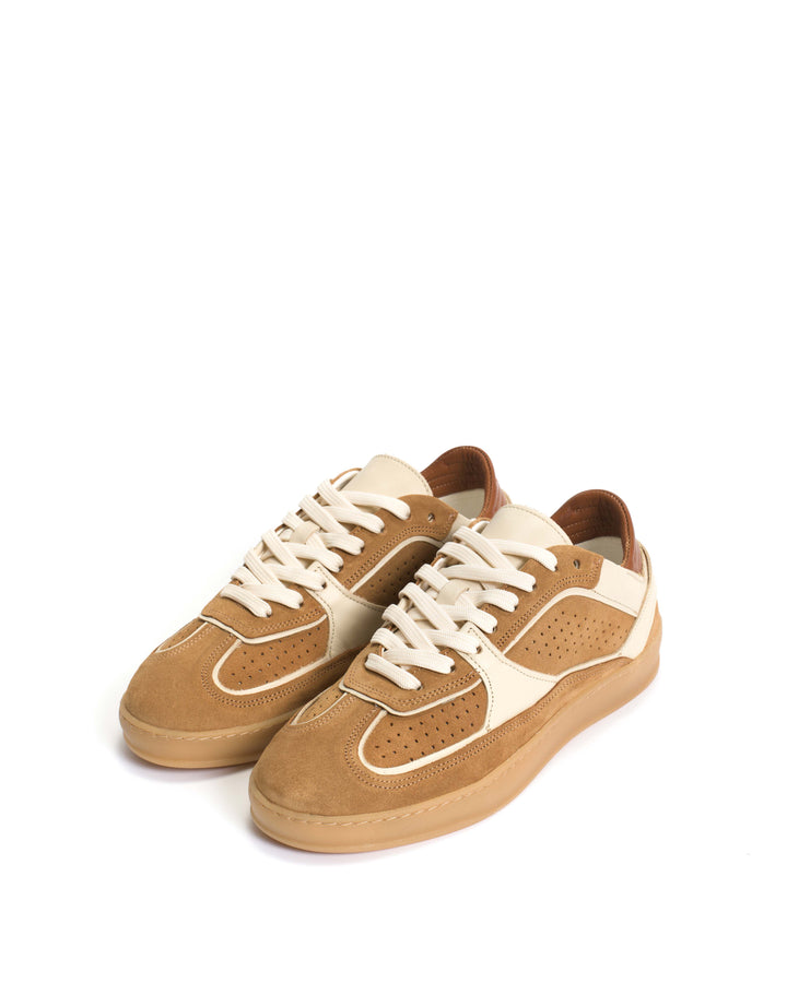 Anonymous Copenhagen Dabbie Calf Suede U0026 Soft Calf Dual U0026 Tri Color Bamboo Brown U0026 White Sand U0026 Camel