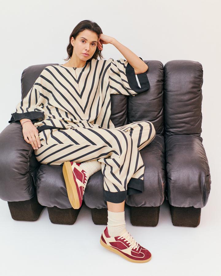 Anonymous Copenhagen Dabbie Calf Suede U0026 Soft Calf Dual U0026 Tri Color Pomegranate U0026 White Sand U0026 Pomegranate