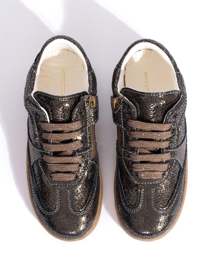 Anonymous Copenhagen Dabbie Junior Crackled Metallic Goat Platinum