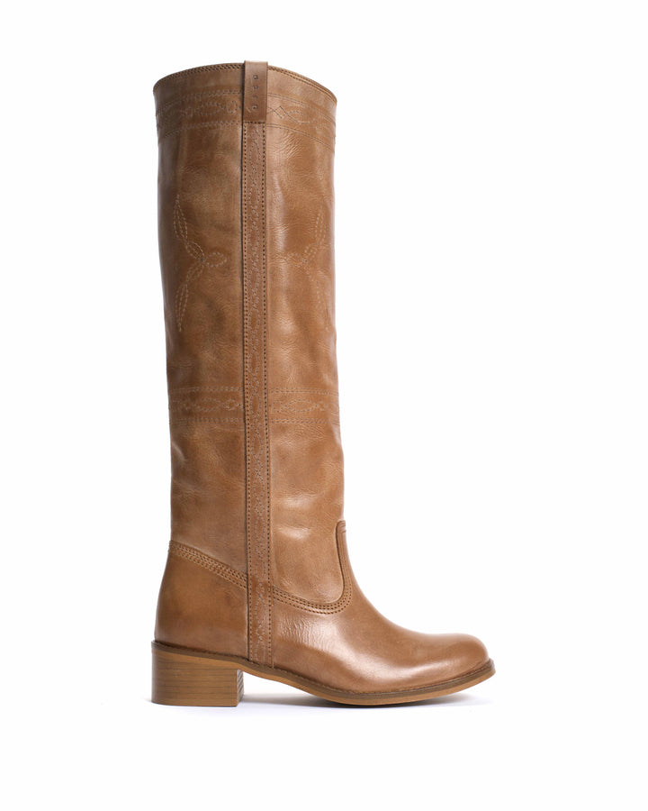 anonymous copenhagen Dico Ann Western stitch Escovado Dark tan