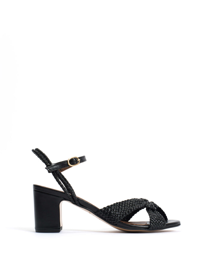 anonymous copenhagen Dilaya 55 Hand-braided leather Black