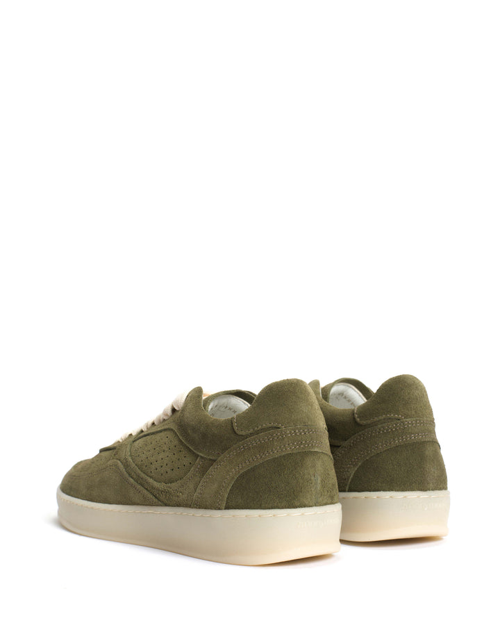 Anonymous Copenhagen Elevate Calf Suede Olive Green