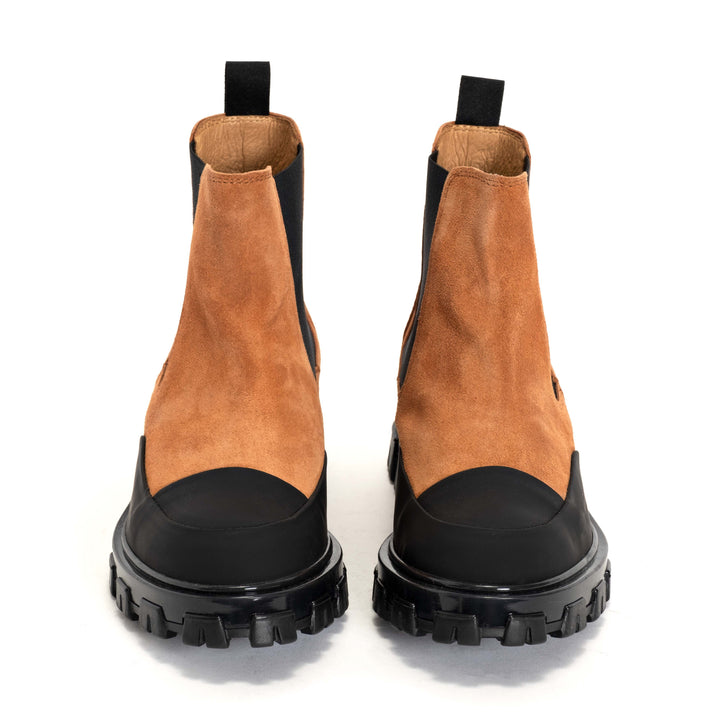 Anonymous Copenhagen Elice Calf Suede Natural Coral