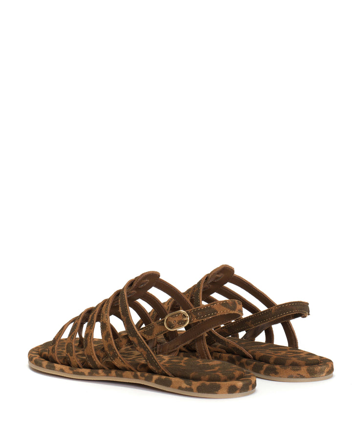 Anonymous Copenhagen Els 10 Covered Calf Suede Print Leopard