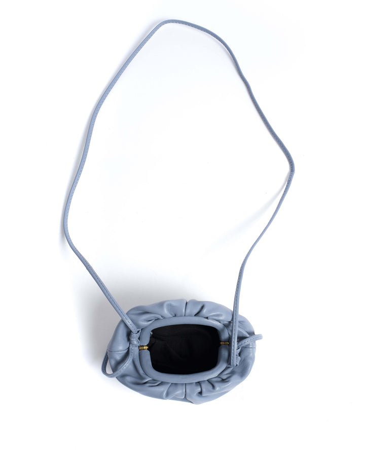Anonymous Copenhagen Enuice Petite Purse Silky Lamb Lichen Blue