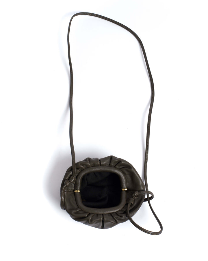 Anonymous Copenhagen Enuice Petite Purse Silky Lamb Moss Green