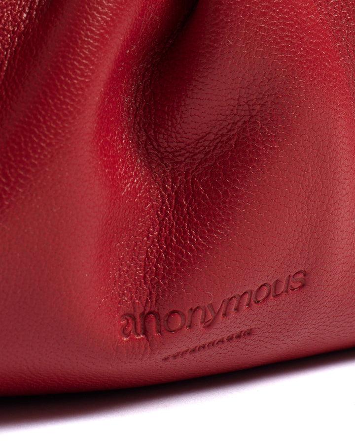Anonymous Copenhagen Enuice Petite Purse Silky Lamb Ruby Red