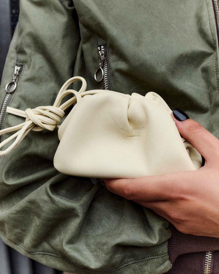 Anonymous Copenhagen Enuice Petite Purse Silky Lamb White Sand