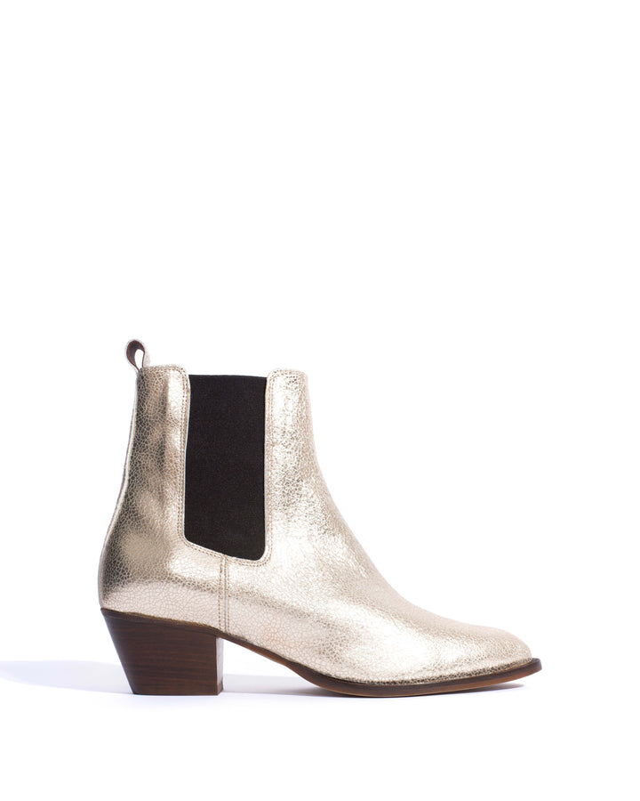 anonymous copenhagen Faith Crackled metallic goat Champagne