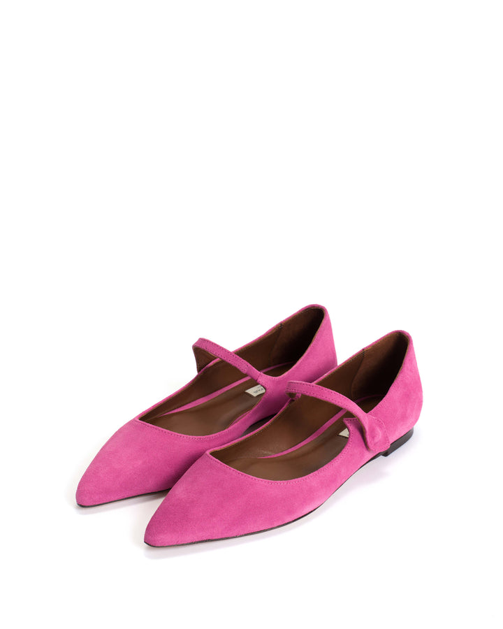 Anonymous Copenhagen Fifi Calf Suede Raspberry Sorbet