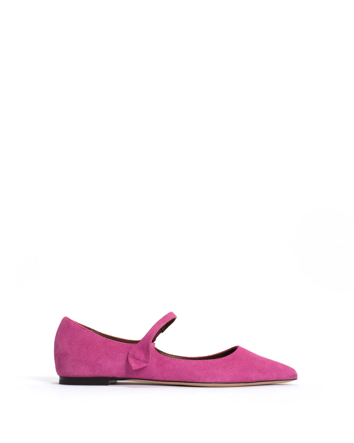 anonymous copenhagen Fifi Calf suede Raspberry sorbet